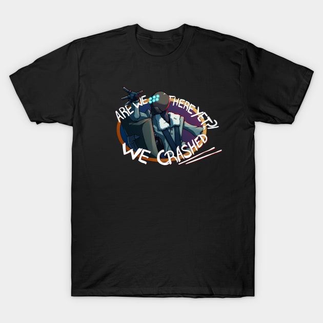 We Crashed! Pilot Color 2 - Risk of Rain: Returns T-Shirt by MutationIvori